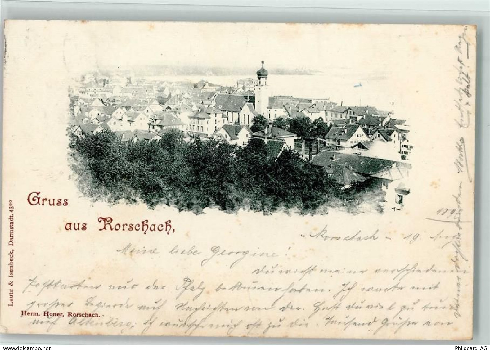 9400 Rorschach 1897 - Gruss aus Rorschach - 10199220