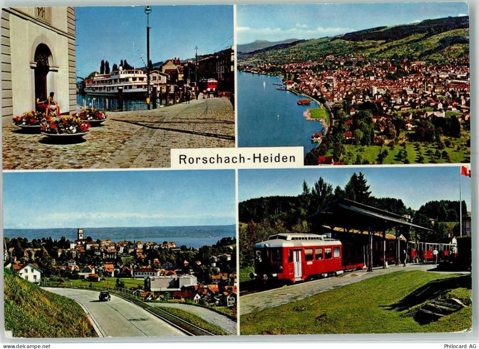 9400 Rorschach - Rorschach-Heiden-Bergbahn Ausflugsschiff Auto - 10392544
