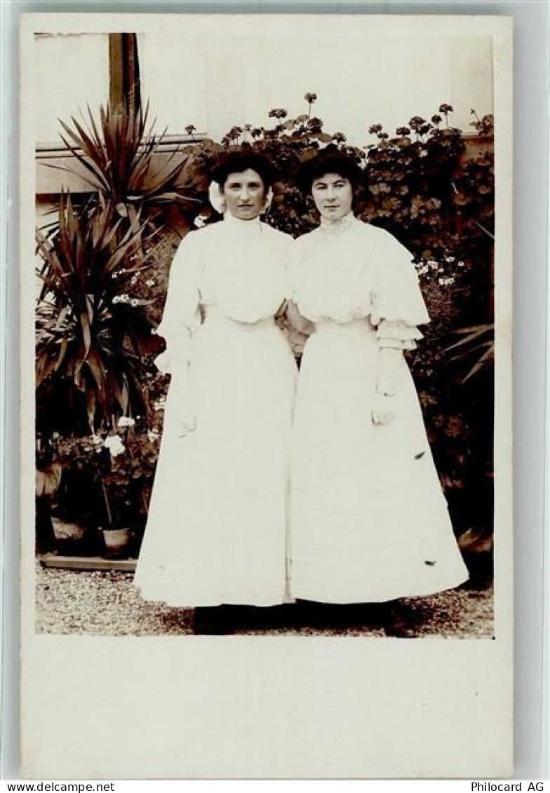 9403 Goldach 1908 Foto AK Ort lt. Stempel Frauen Mode - 39983437