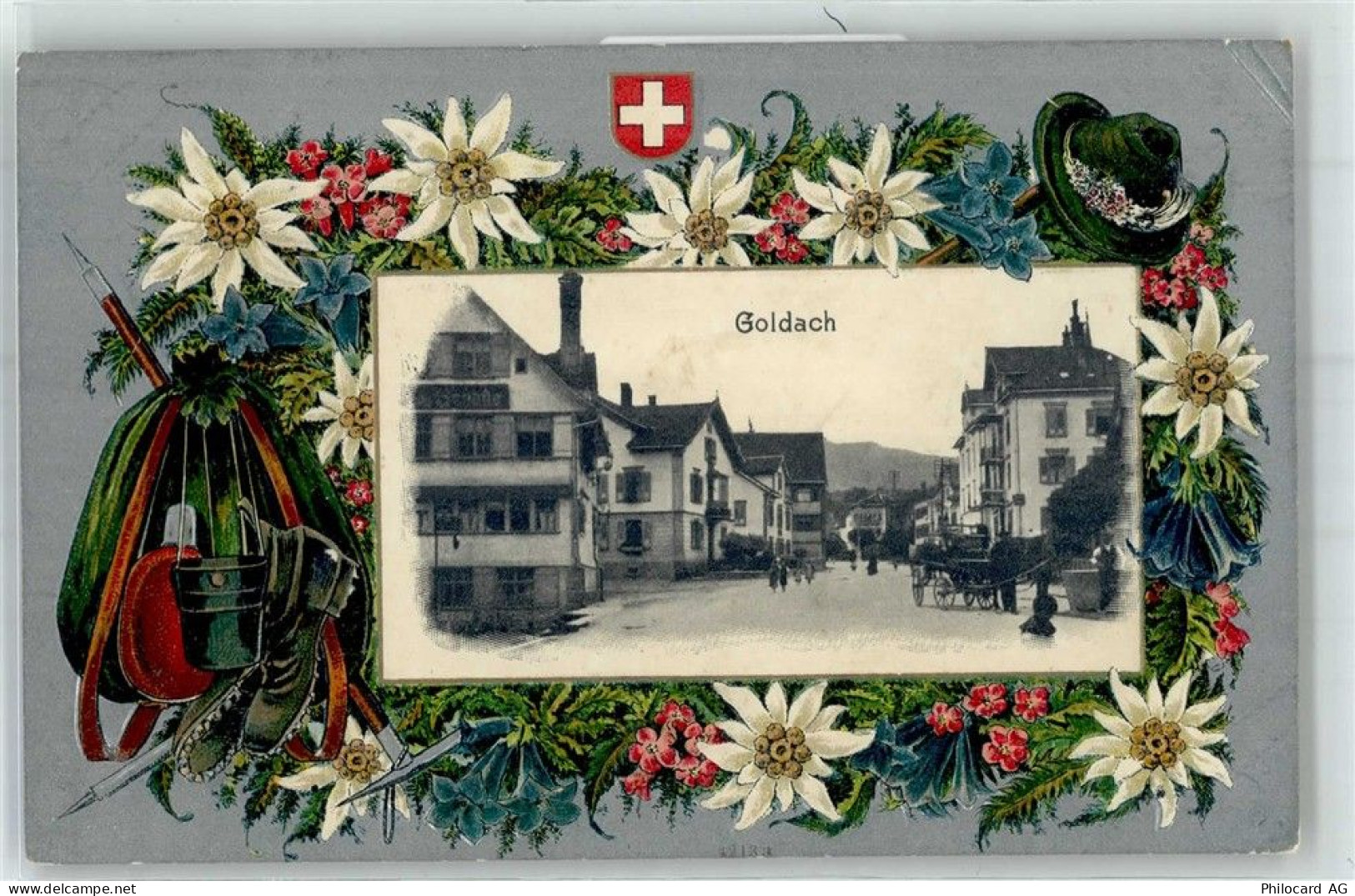 9403 Goldach 1913 Prägedruck - 51736511