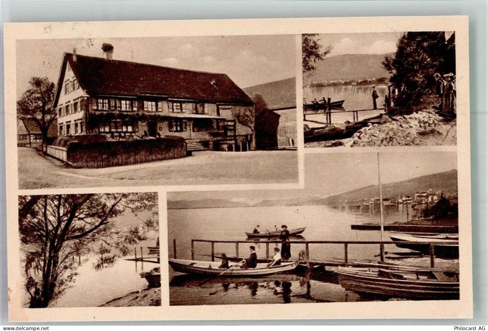 9403 Goldach 1921 Foto AK Gasthaus und Pension Riedtli - 13597698