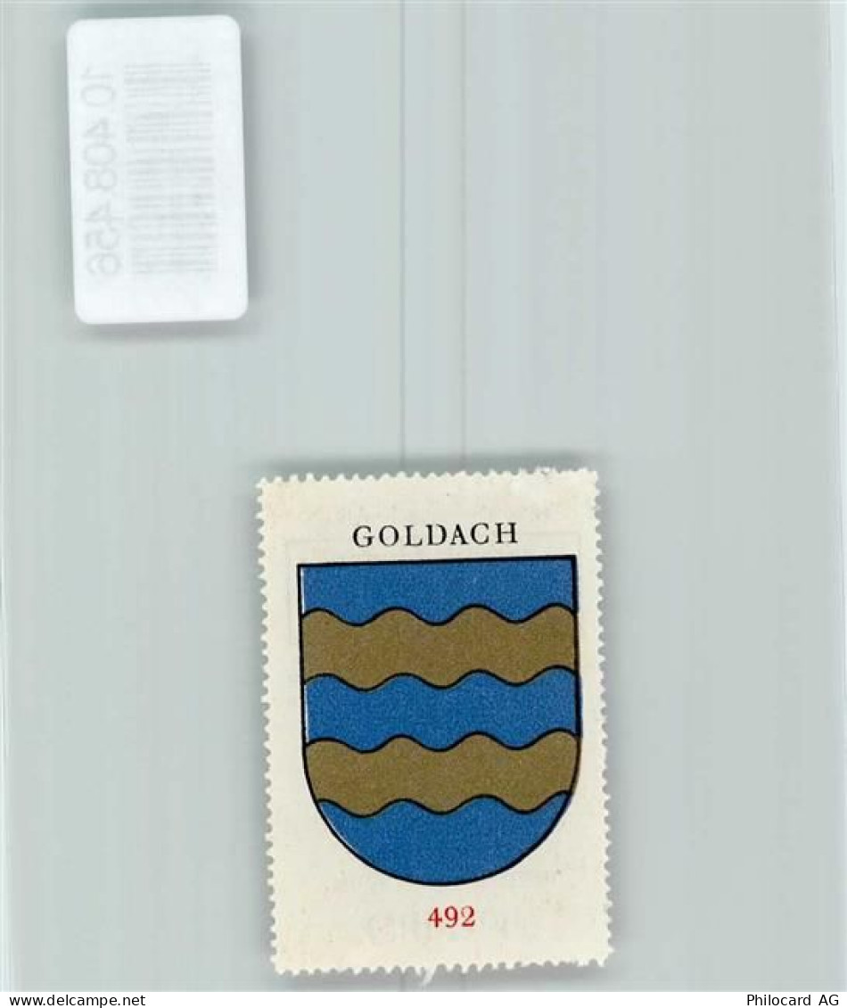 9403 Goldach - Vignette Wappen Kaffee Hag ca 1920-1940 - 10408456
