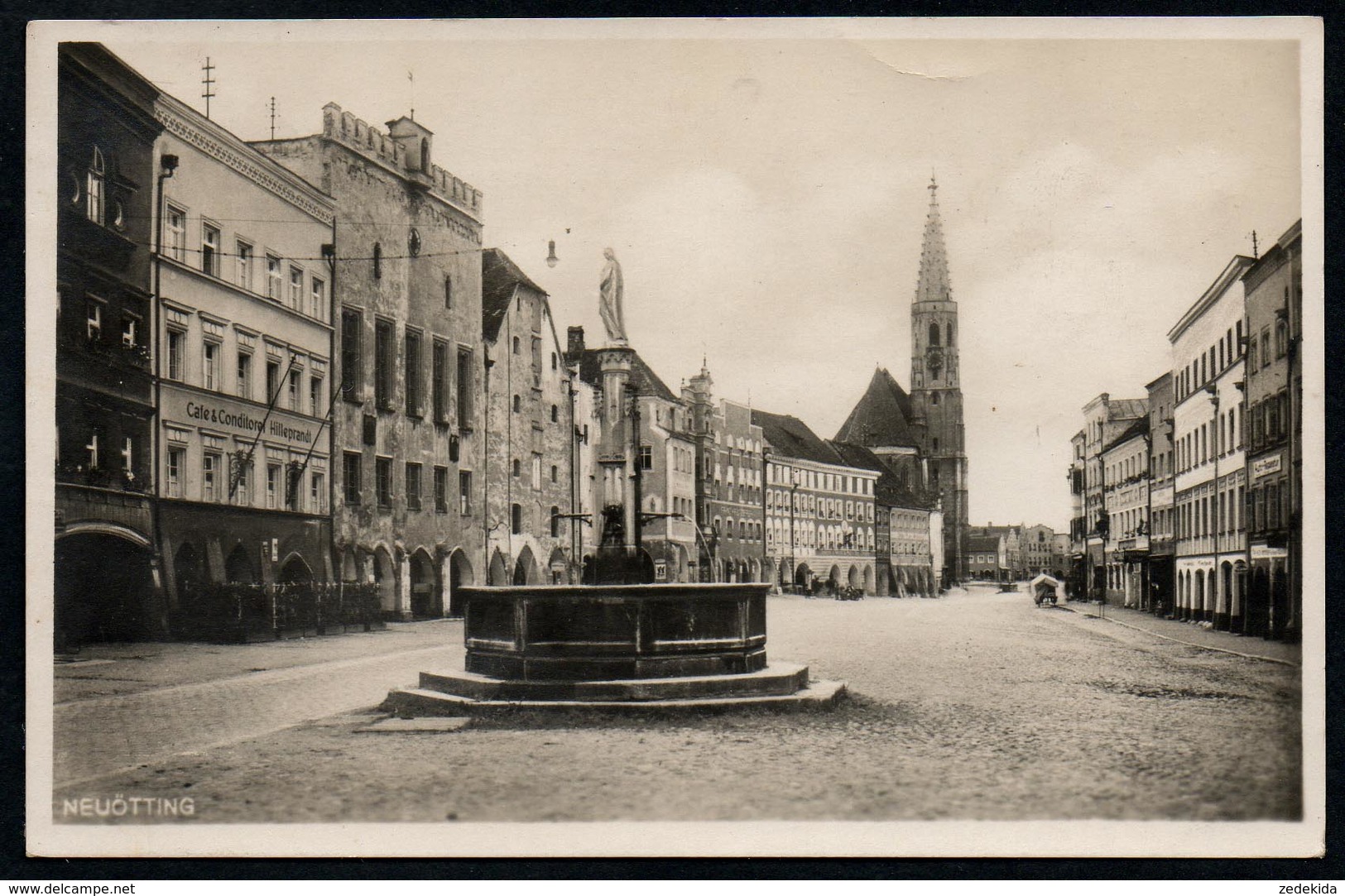 9413 - alte Foto Ansichtskarte - Neuötting - gel 1932 - Ott