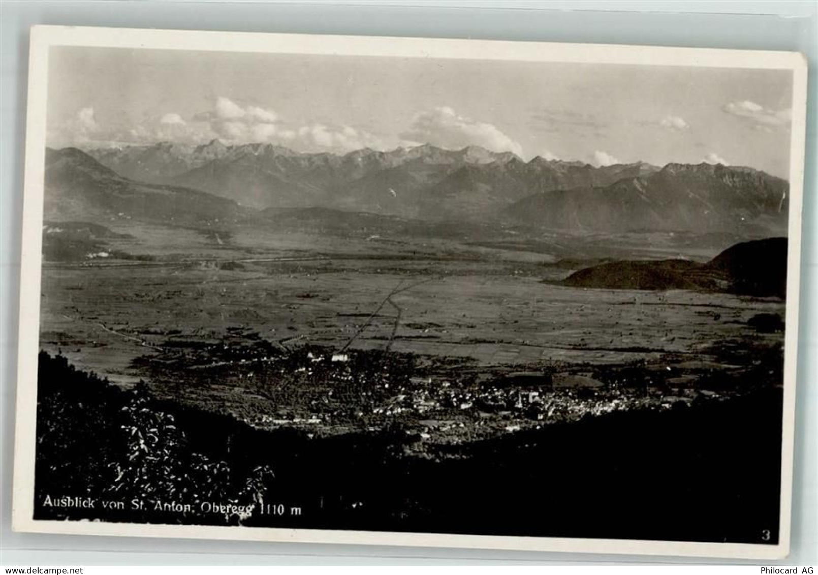 9413 Oberegg 1932 Foto AK - 38070932