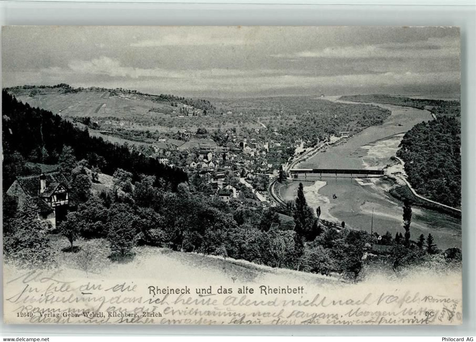 9424 Rheineck - 1904 Rheineck und das alte Rheinbett - 13118433