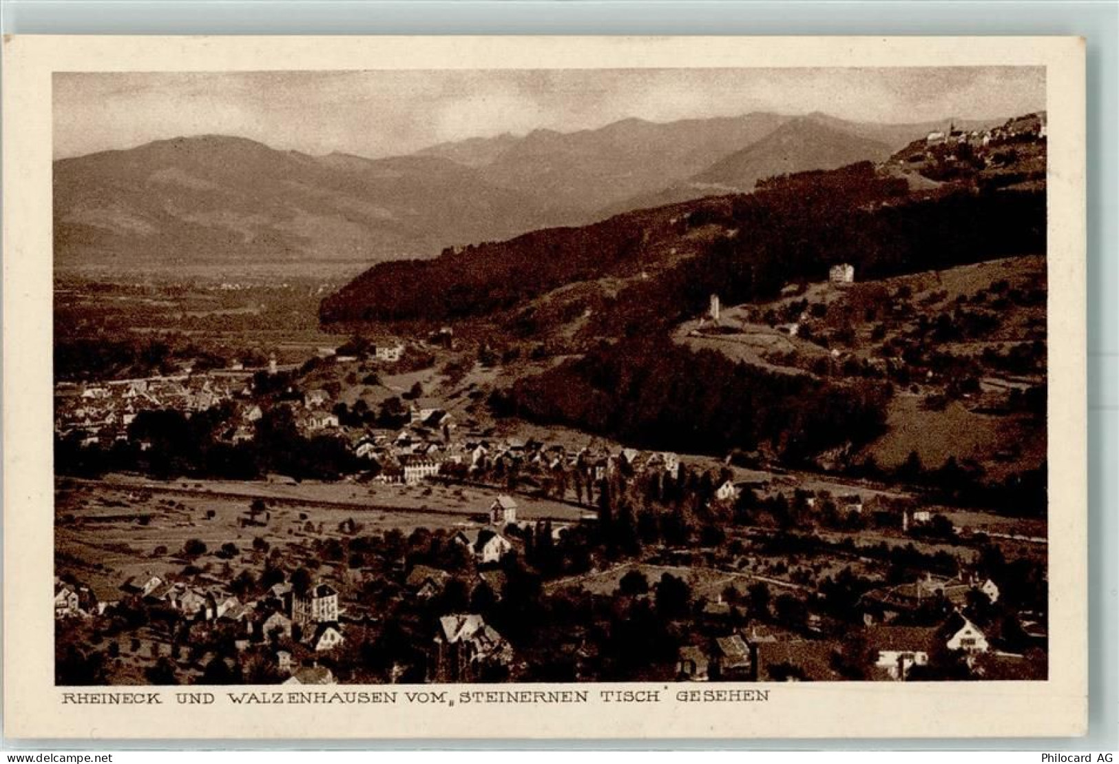 9424 Rheineck - Rheineck und Walzenhausen vom Steinernen Tisch gesehen... - 10393555