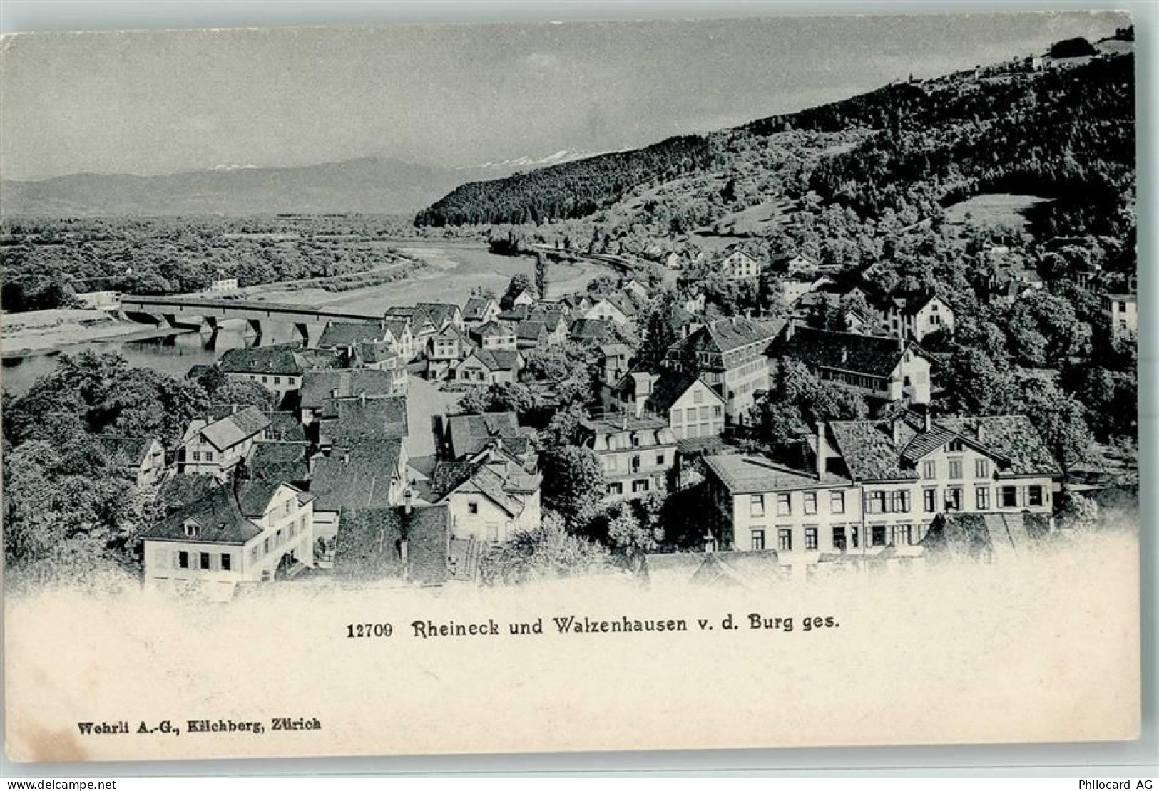 9424 Rheineck - Rheineck und Walzenhausen von der Burg gesehen - 13160249