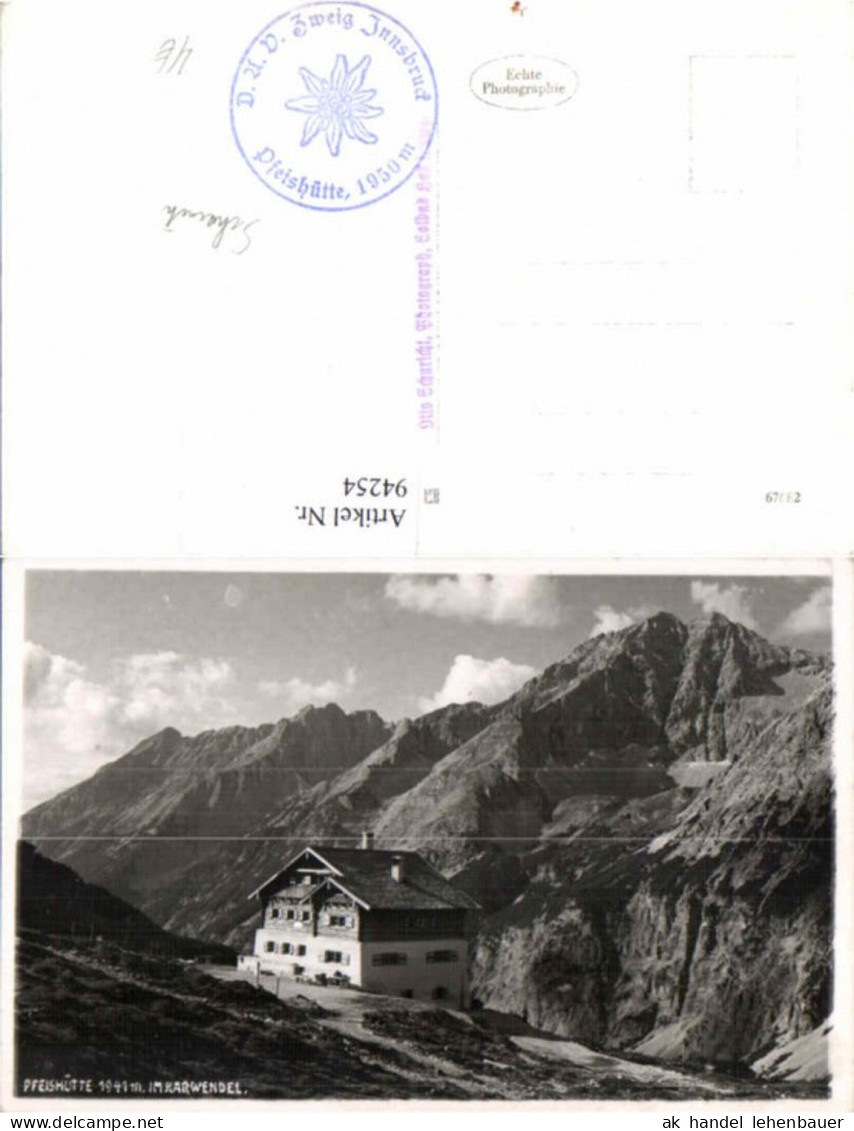 94254,Pfeishütte im Karwendel Scharnitz