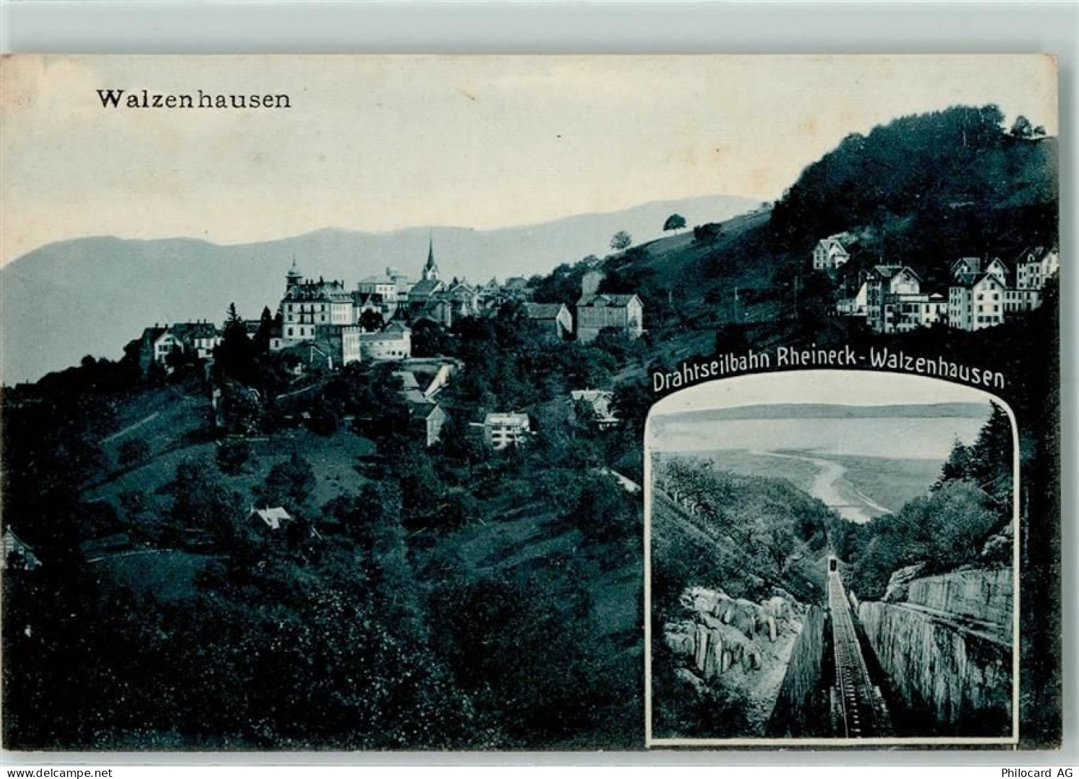 9428 Walzenhausen - Drahtseilbahn Rheineck-Walzenhausen - 13125170