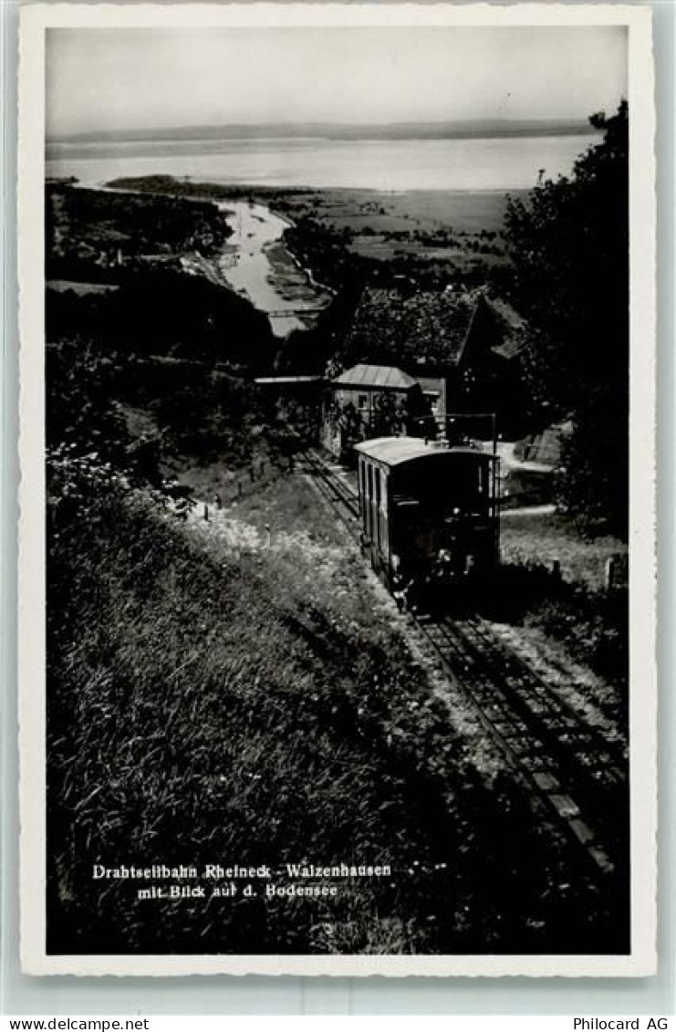 9428 Walzenhausen - Drahtseilbahn Rheineck - Walzenhausen mit Blick zum ... - 13160160