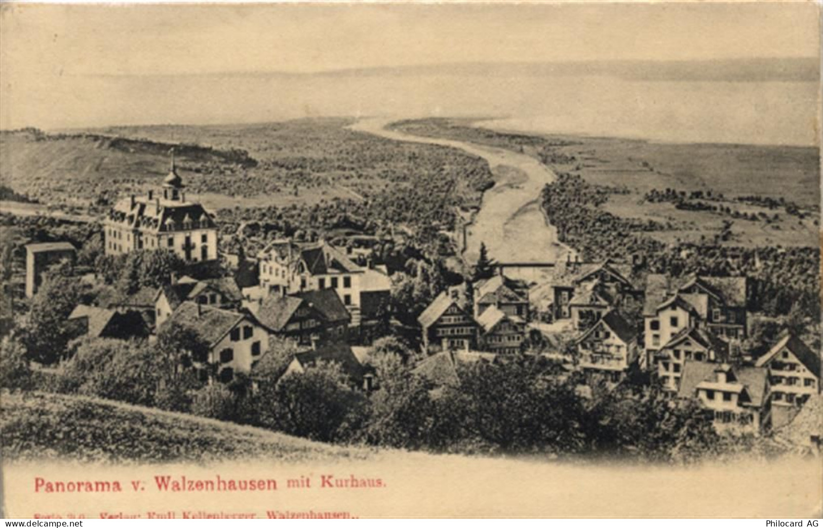 9428 Walzenhausen - Walzenhausen (Appenzell Ausserrhoden) Mechanik-Karte... - 55094185