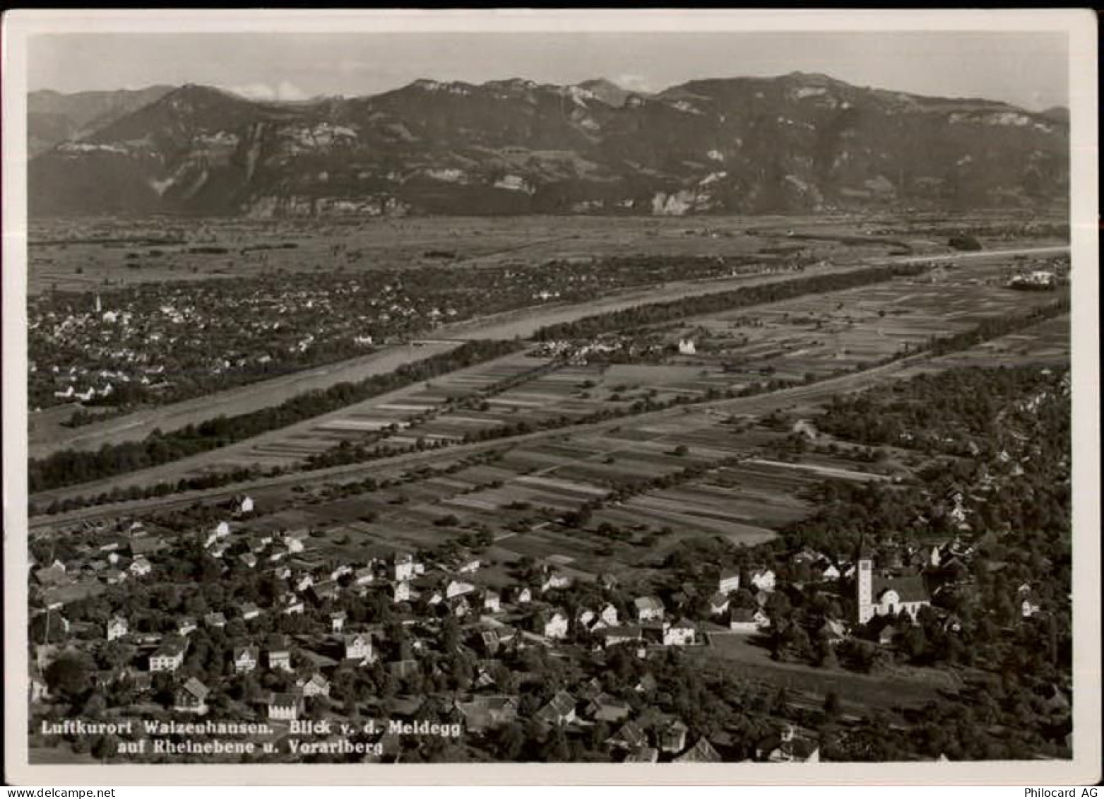 9434 Au SG - Blick v,d. Meldegg Lustenau - 50460335