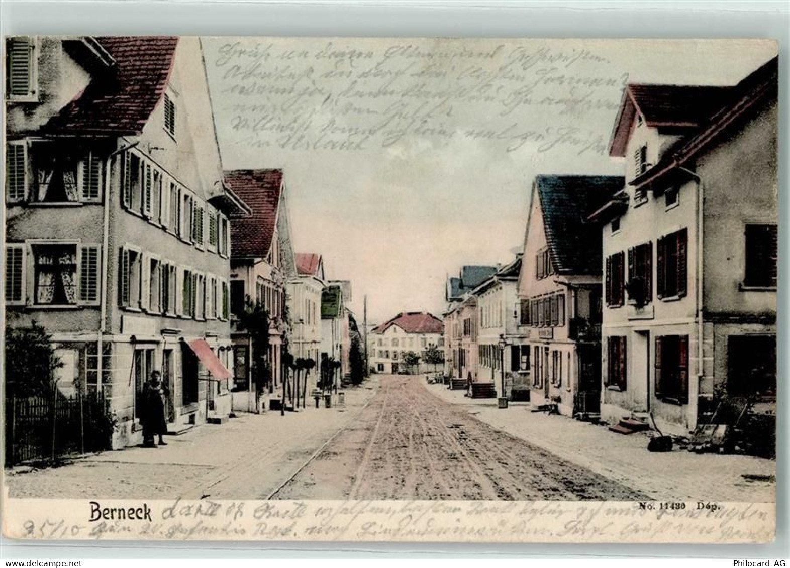 9442 Berneck 1904 - Dorfstrasse - 13607176