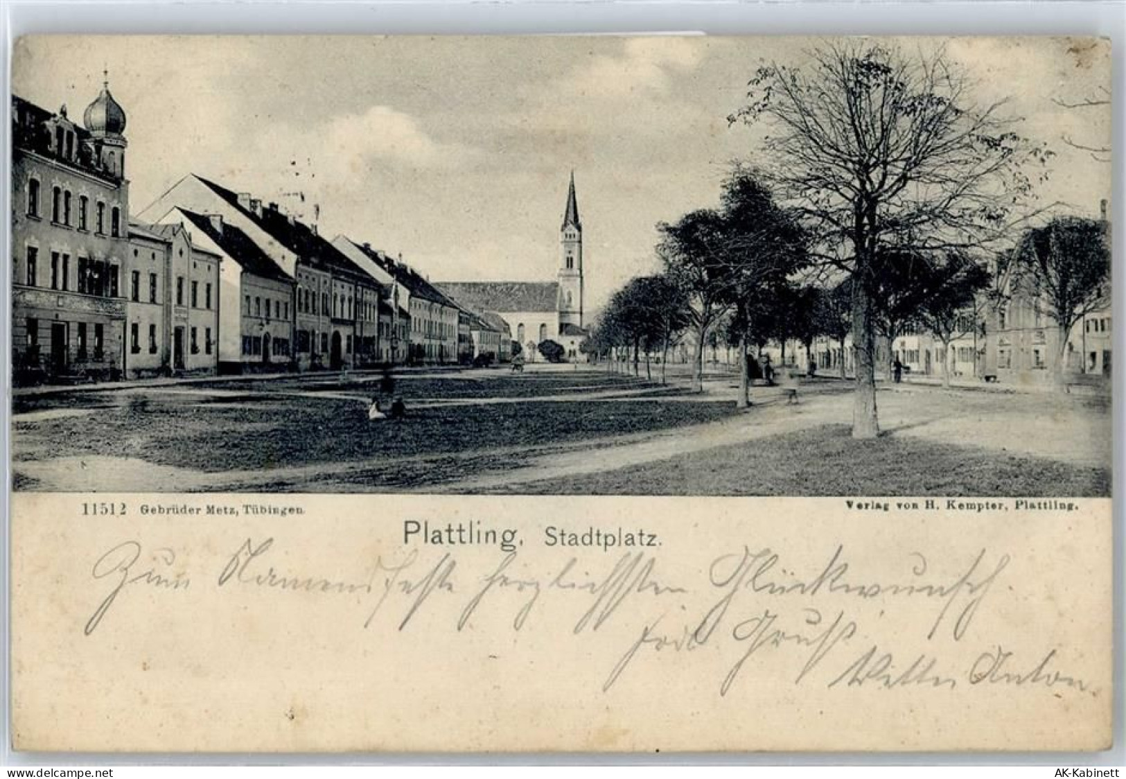 94447 W8350 Plattling - Stadtplatz - 51045338