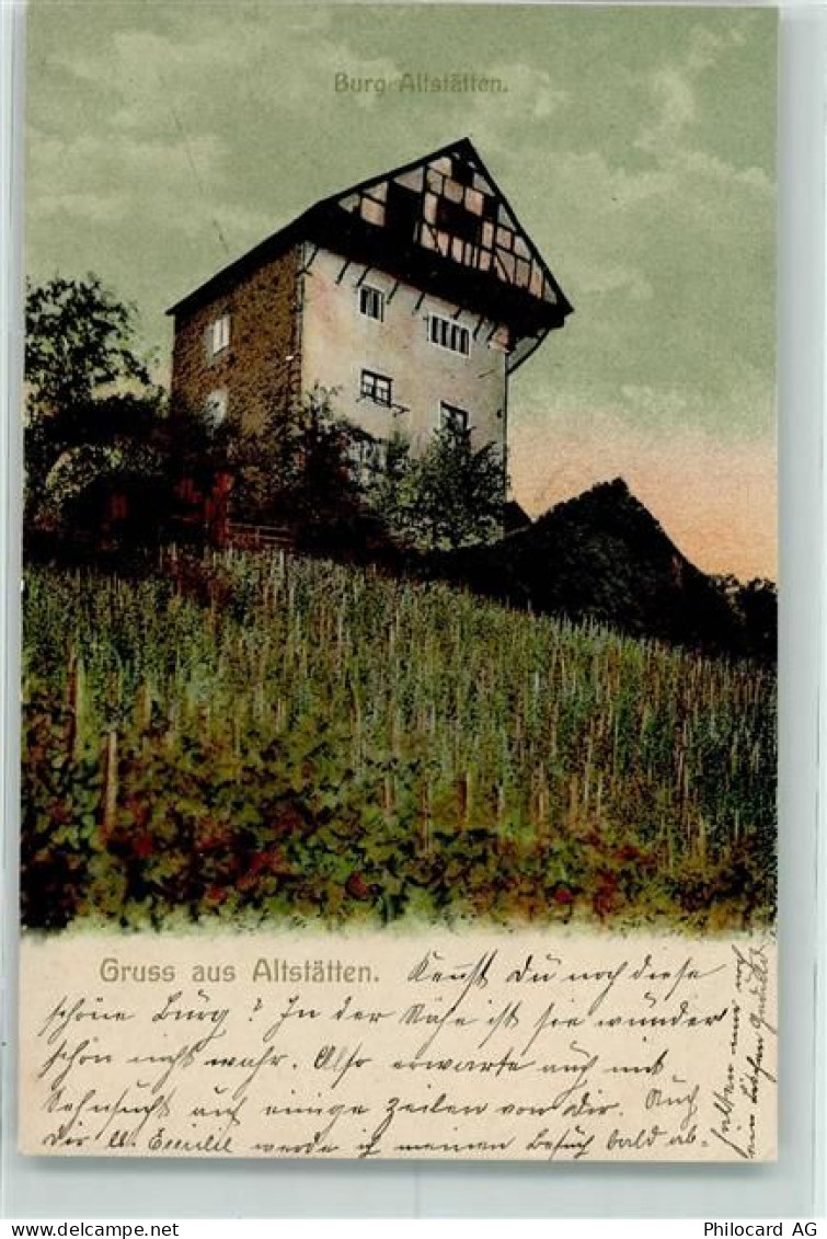 9450 Altstätten SG 1906 - Burg Weinberg - 13123080