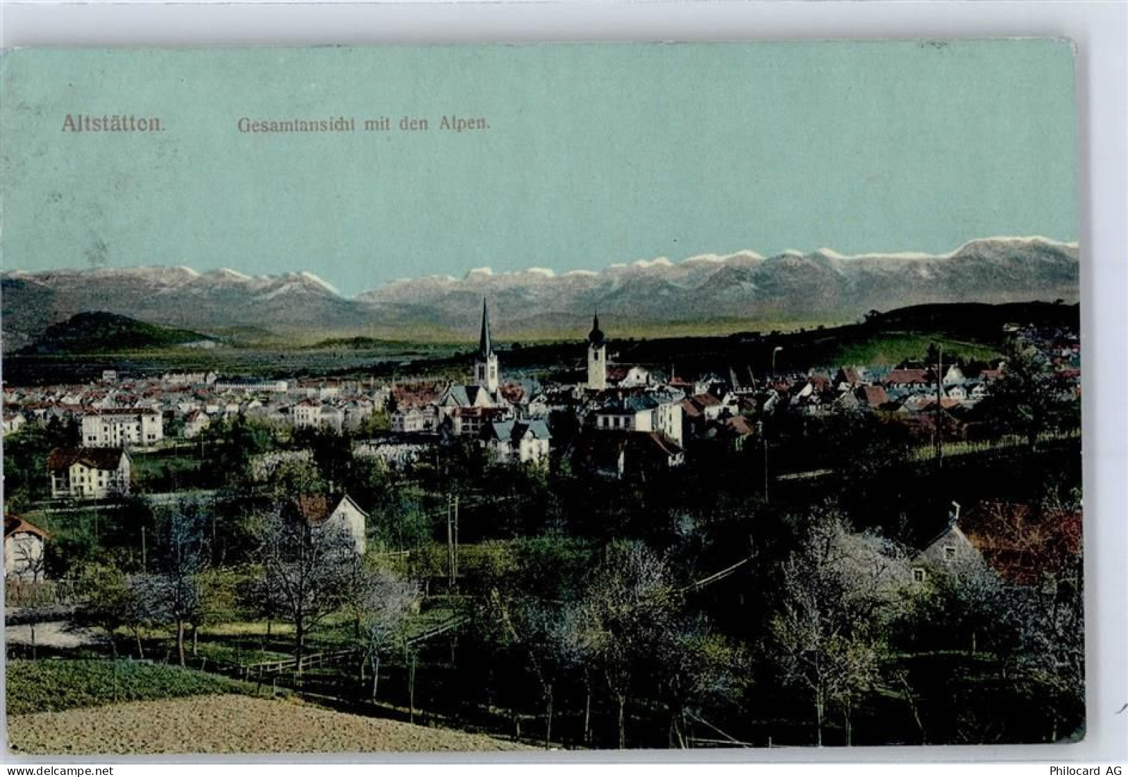 9450 Altstätten SG 1910 - Alpen - 51481336