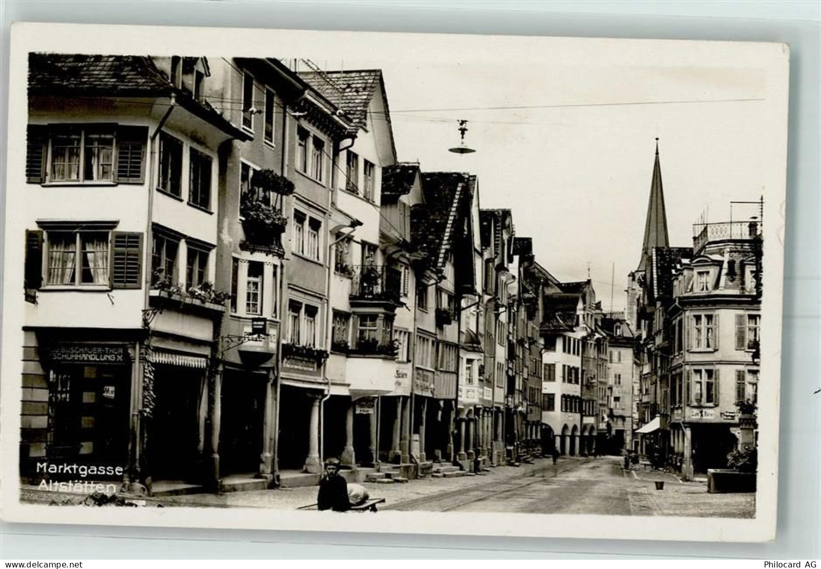 9450 Altstätten SG Foto AK Marktgasse - 13172926
