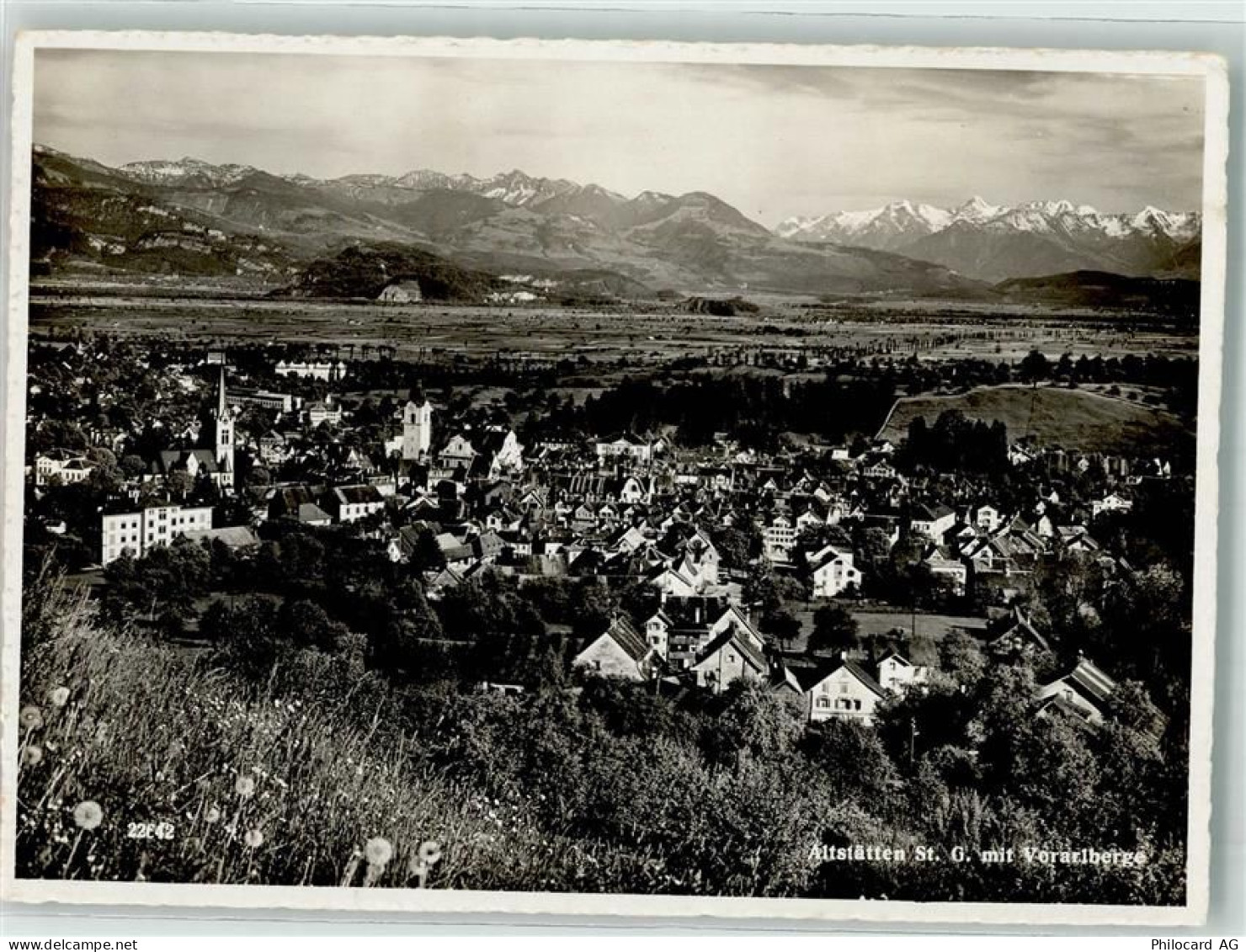9450 Altstätten SG Foto AK Vorarlberge Foto Gross - 39702724