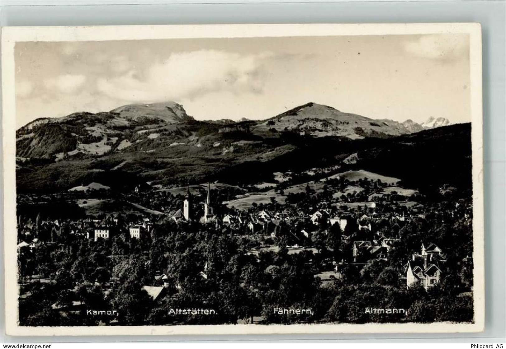 9450 Altstätten SG - Kamor Fähnern Altmann Feldpost Verpflegungskomp. II... - 39698339