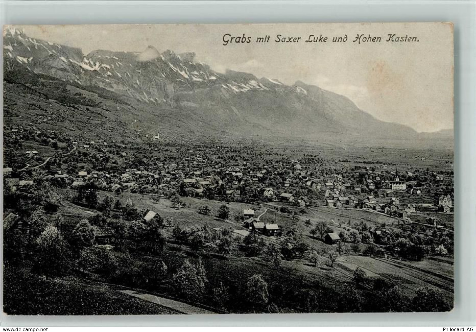 9472 Grabs - 1915 Grabs mit Saxer Luke und Hohen Kasten - 13114103