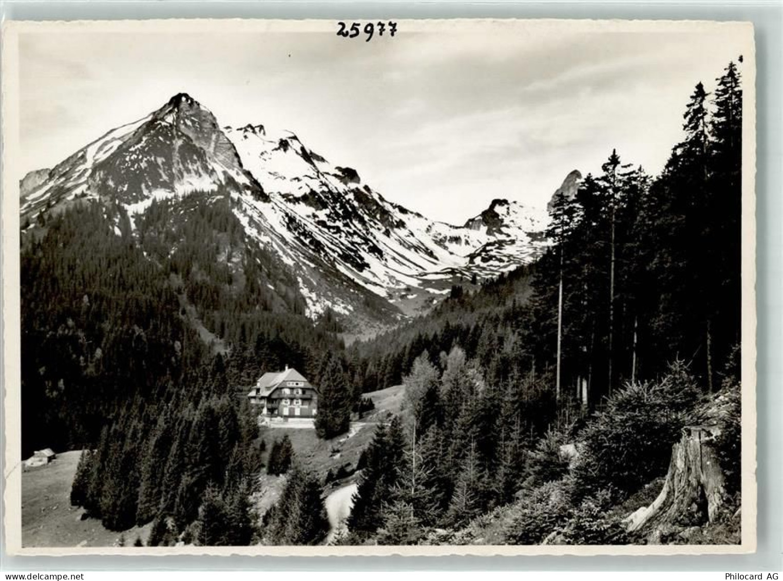 9472 Grabs Foto AK Kurhaus Voralp Höchst Niederepass Foto Gross - 39692392