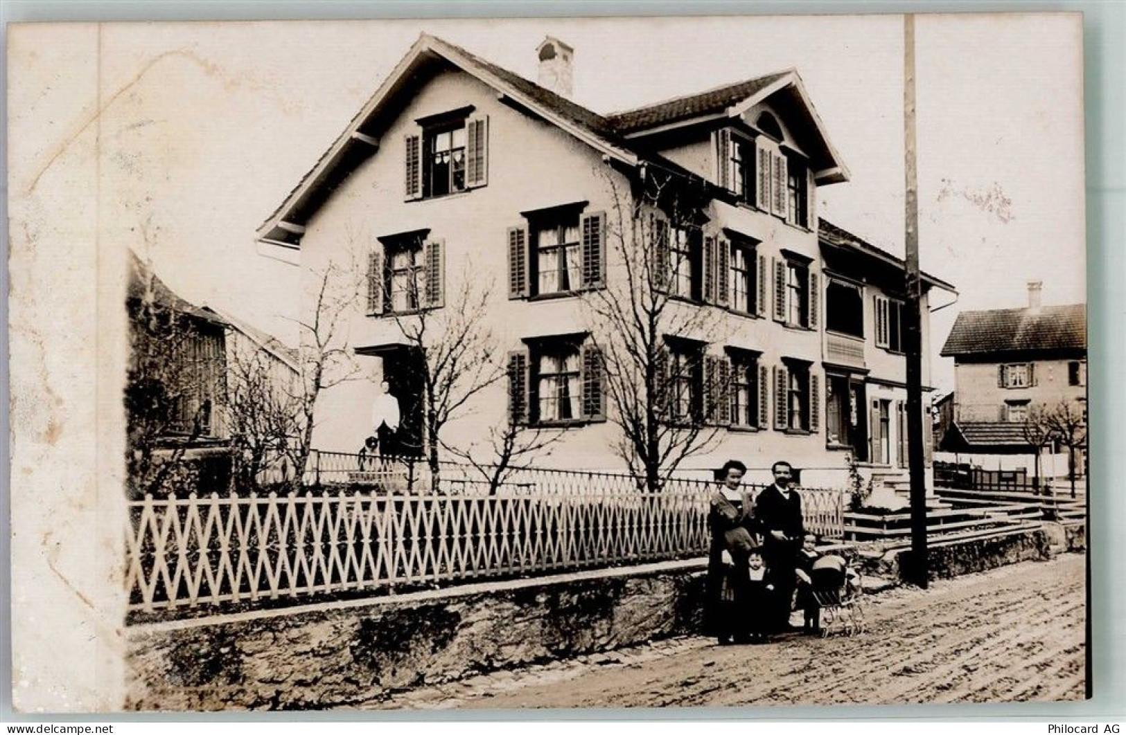 9473 Gams 1912 Foto AK Ort lt. Stempel - 13673240