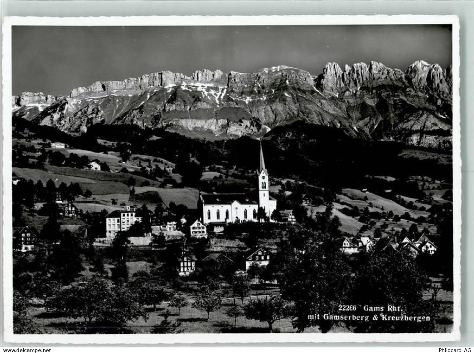 9473 Gams 1965 - Foto Gross 22266 Kirche - 10298696