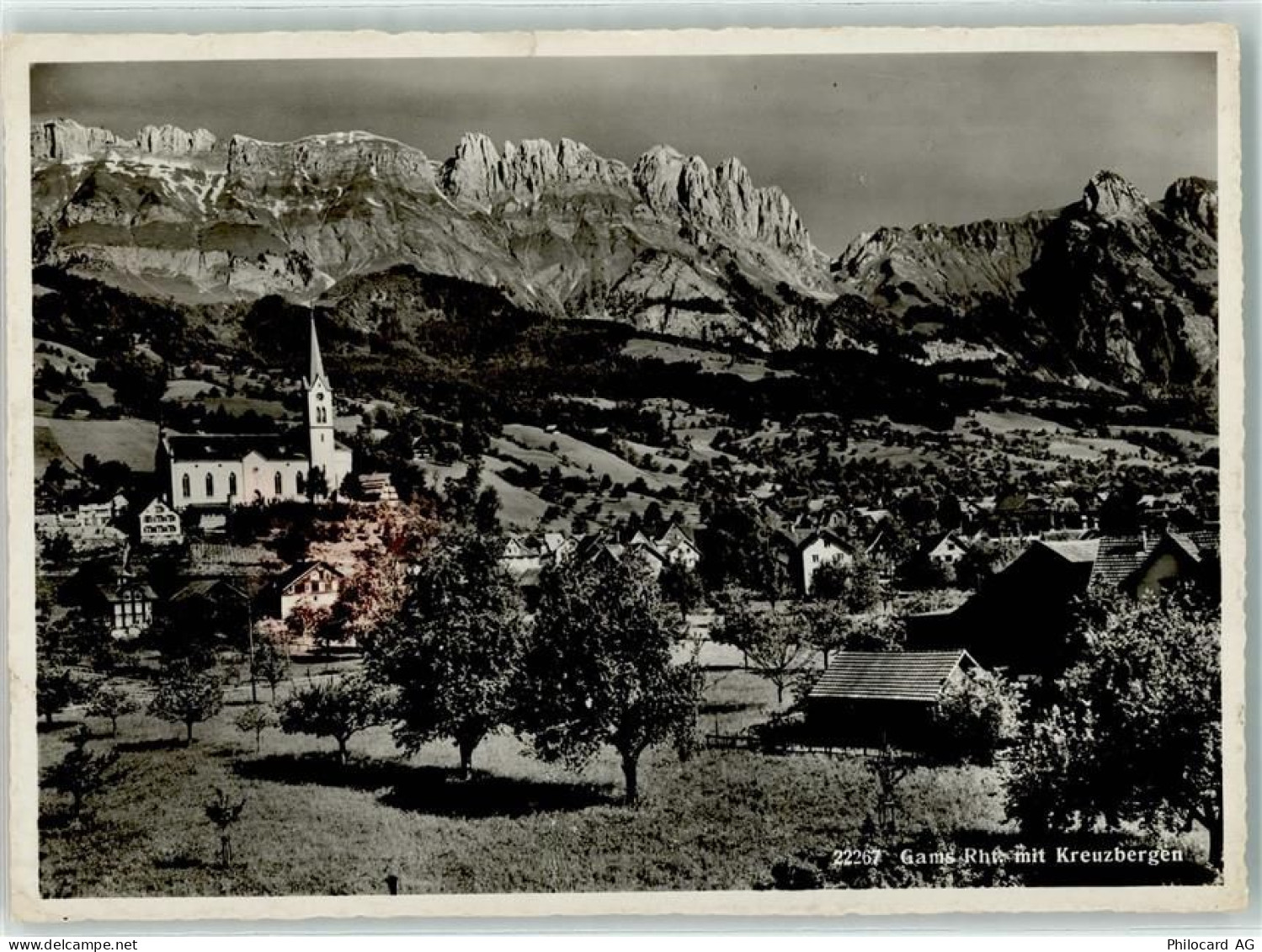 9473 Gams - Kreuzberge Kirche - 10607623