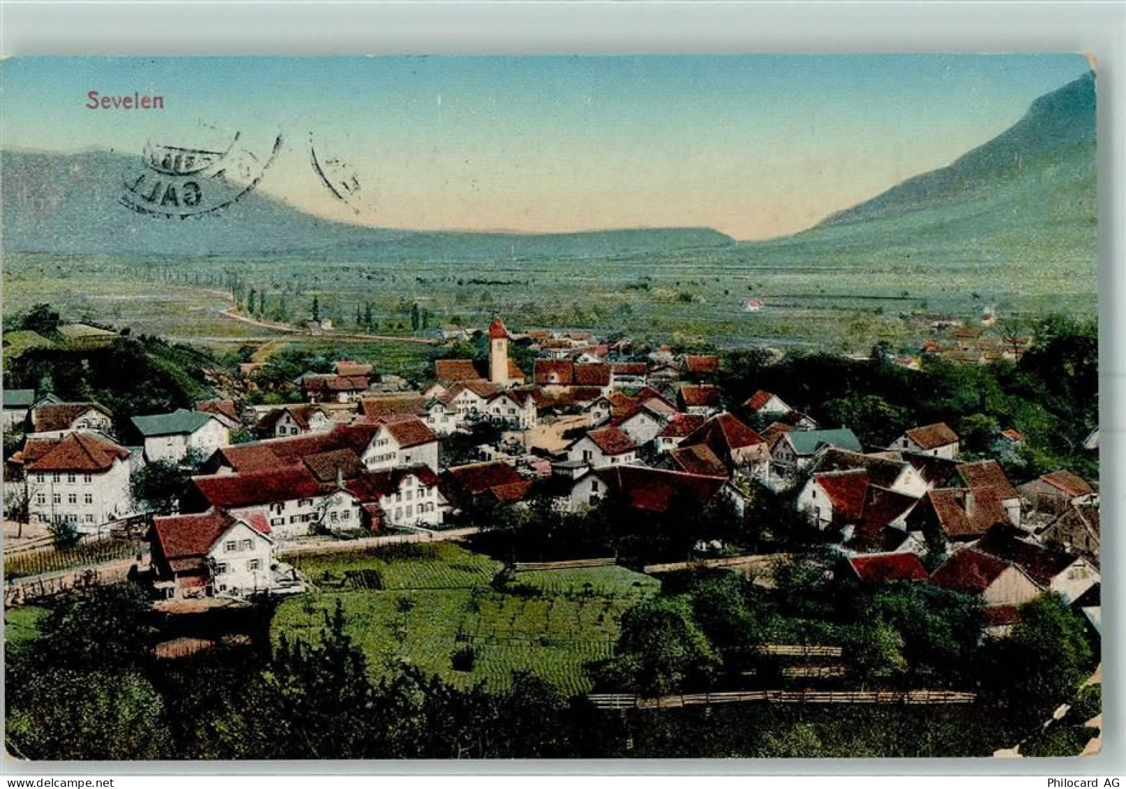 9475 Sevelen 1915 Gebrauchsspuren - 13158728