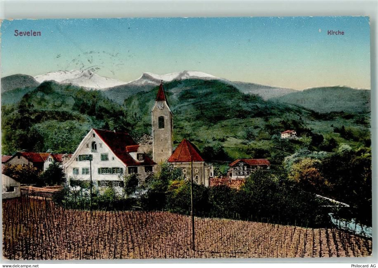 9475 Sevelen 1915 - Kirche - 13145887