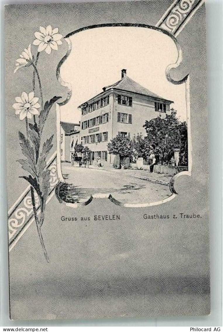 9475 Sevelen Foto AK Gasthaus zur Traube - 13597438