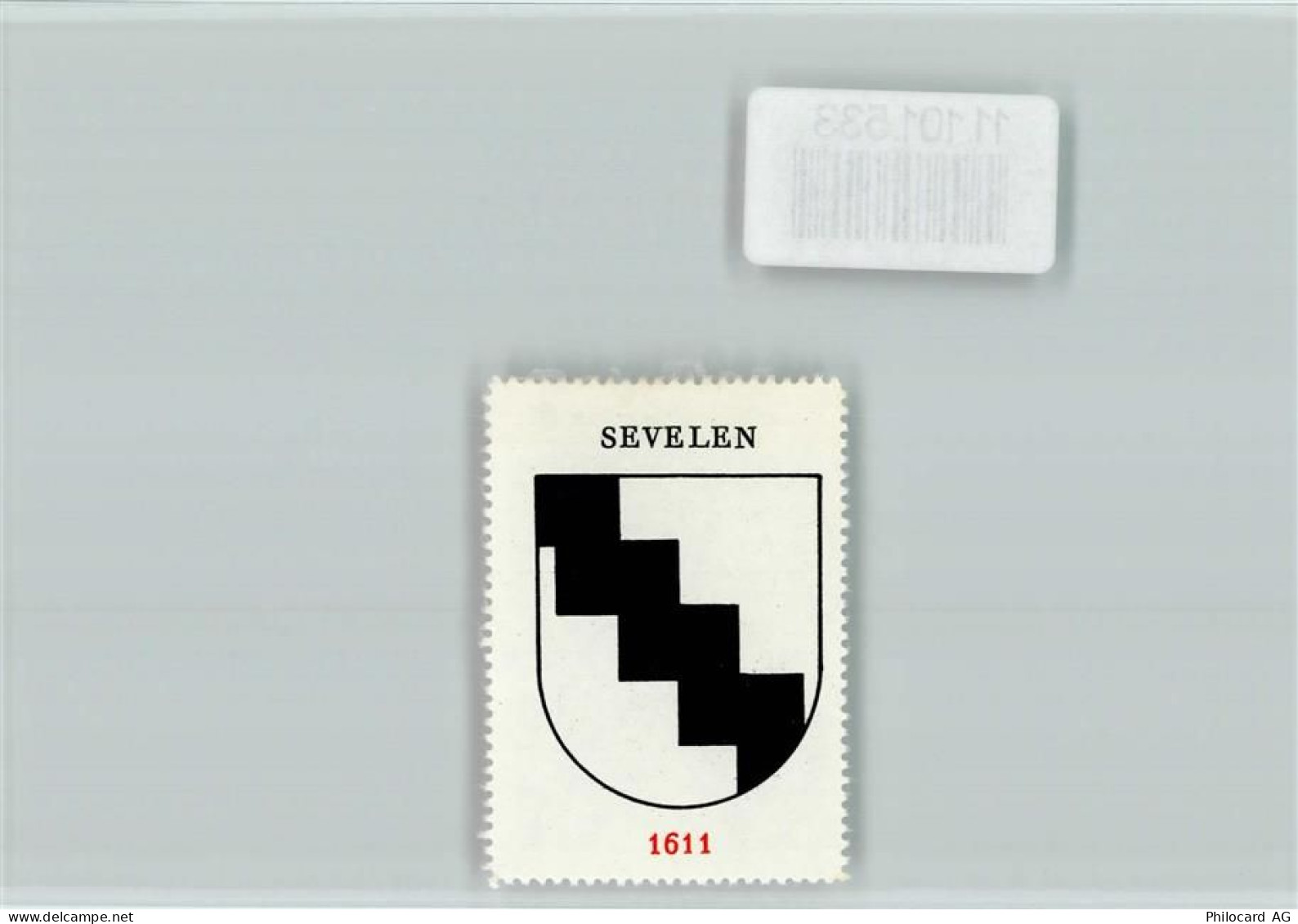 9475 Sevelen - Vignette Wappen Kaffee Hag ca 1920-1940 - 11101533