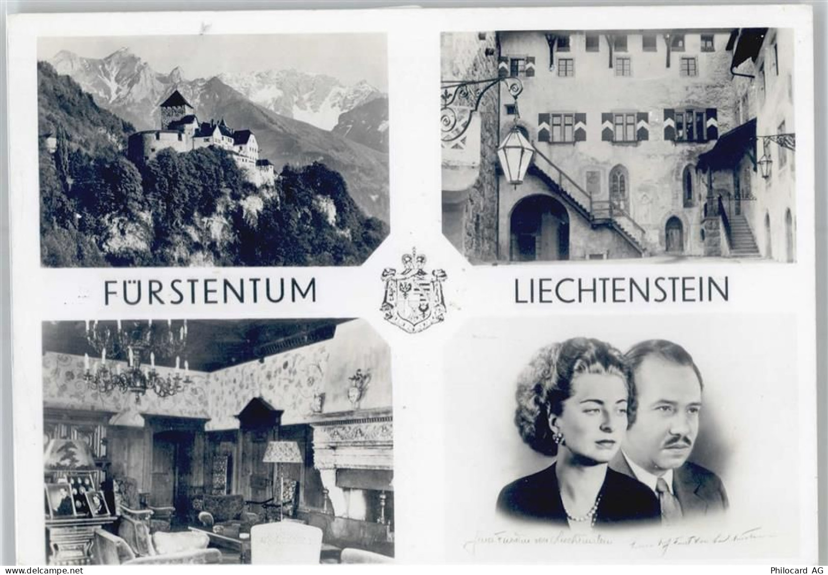 9490 Vaduz - Schloß Vaduz, , Fürst Franz Josef, Fürstin Cina - 51062034
