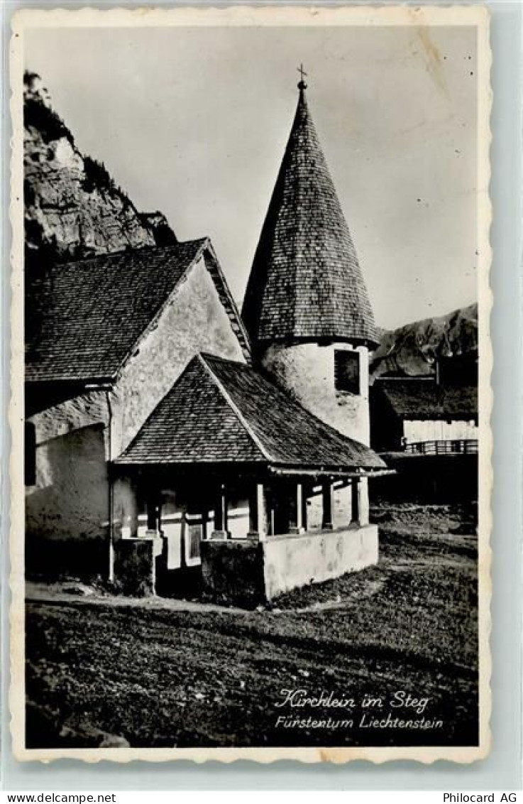 9497 Steg Foto AK Kirchlein - 39347019