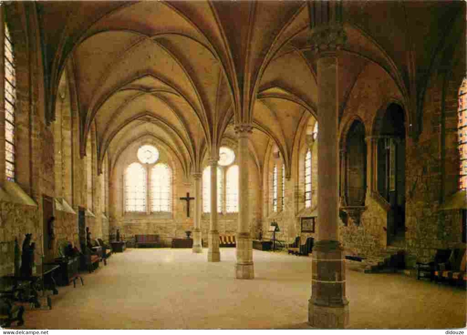 95 - Asnières sur Oise - Abbaye de Royaumont - Ancien réfectoire des moines - CPM - Voir Scans Recto-Verso