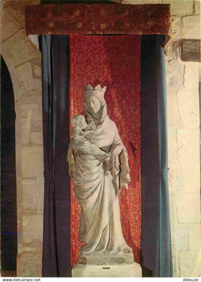 95 - Asnières-sur-Oise - Abbaye de Royaumont - La Vierge de Royaumont - Art Religieux - CPM - Voir Scans Recto-Verso