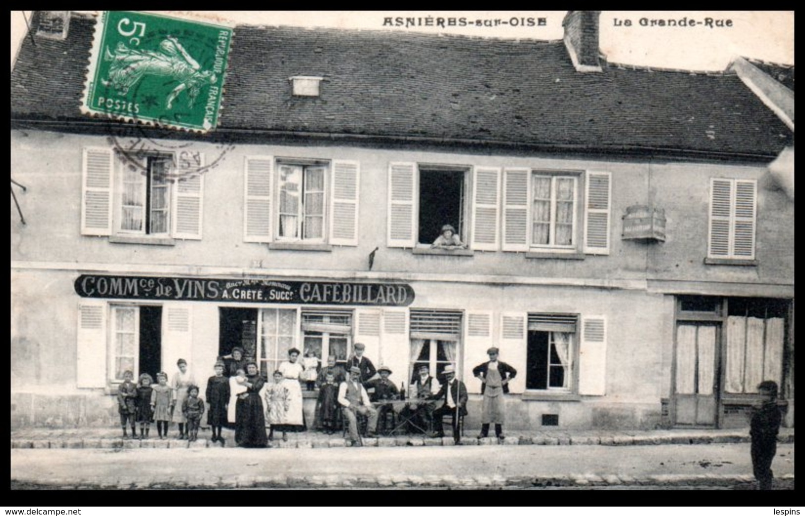 95 - ASNIERES sur OISE -- La grande rue