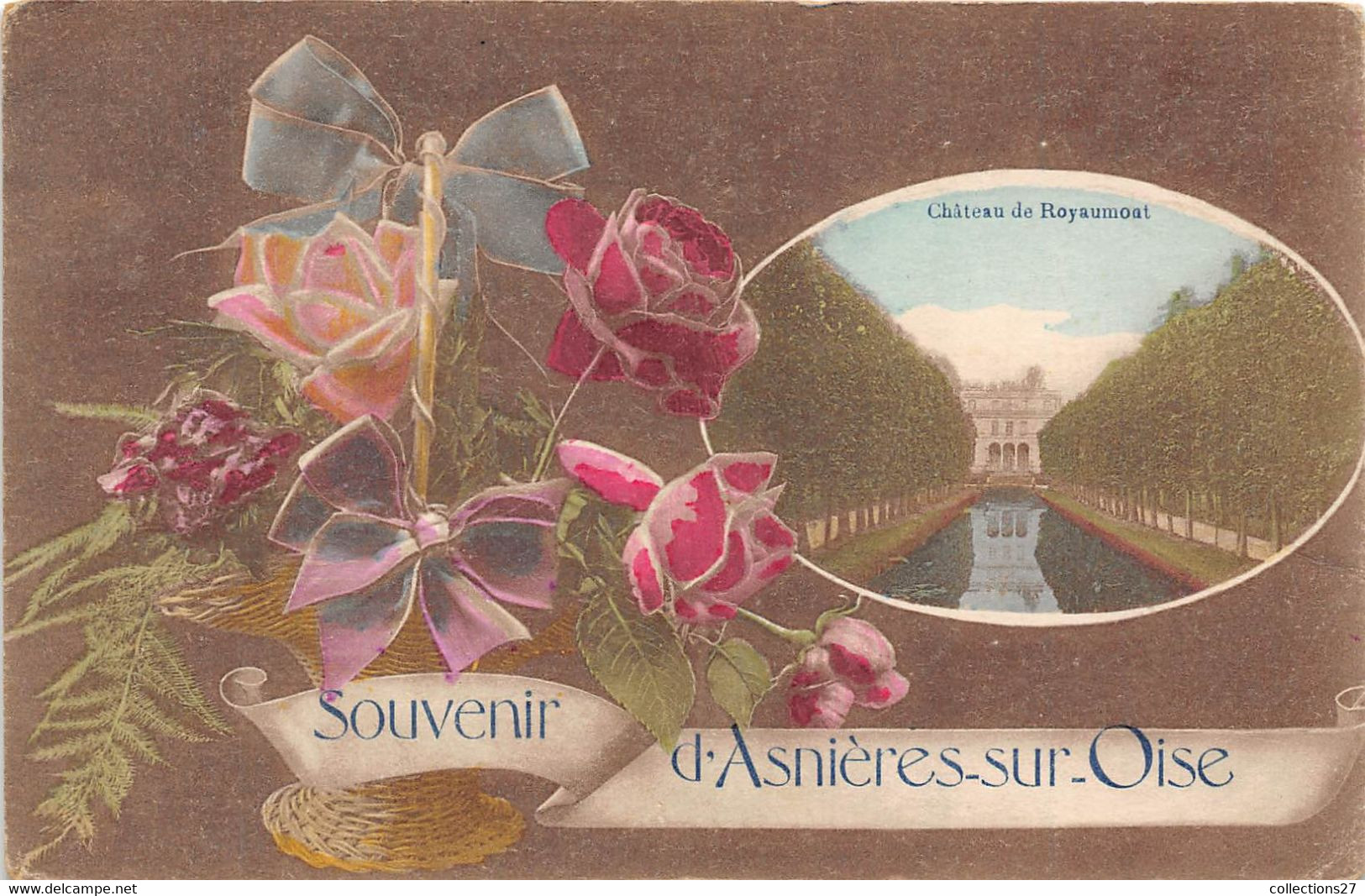 95-ASNIERES-SUR-OISE- SOUVENIR D'ASNIERES SUR OISE