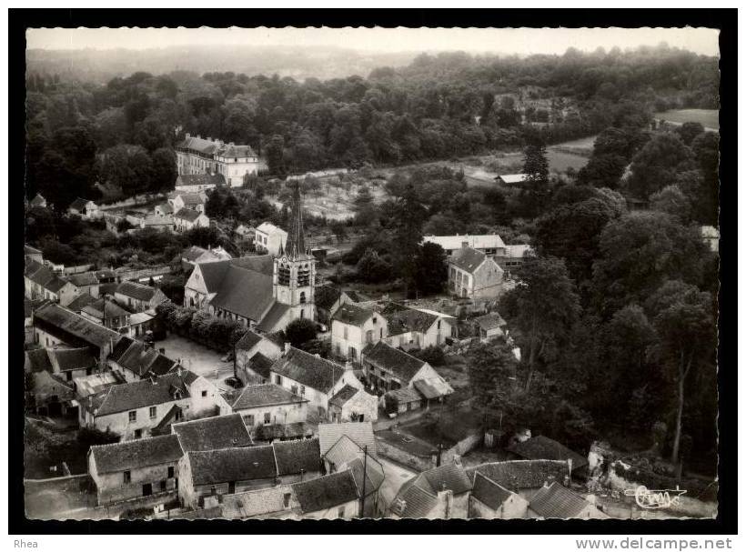 95 Asnières-sur-Oise vue aerienne D95D K95652K C95026C RH090623