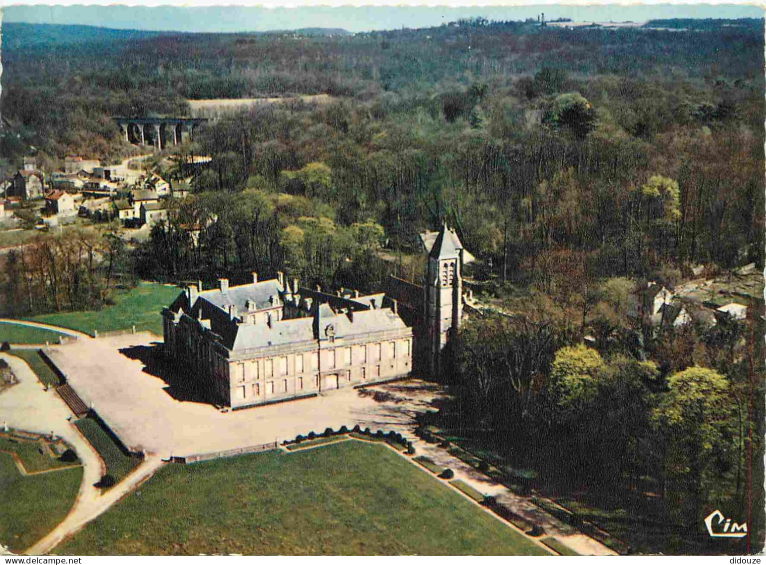 95 - Auvers sur Oise - Le Château de Méry-sur-Oise - Vue aérienne - CPM - Voir Scans Recto-Verso