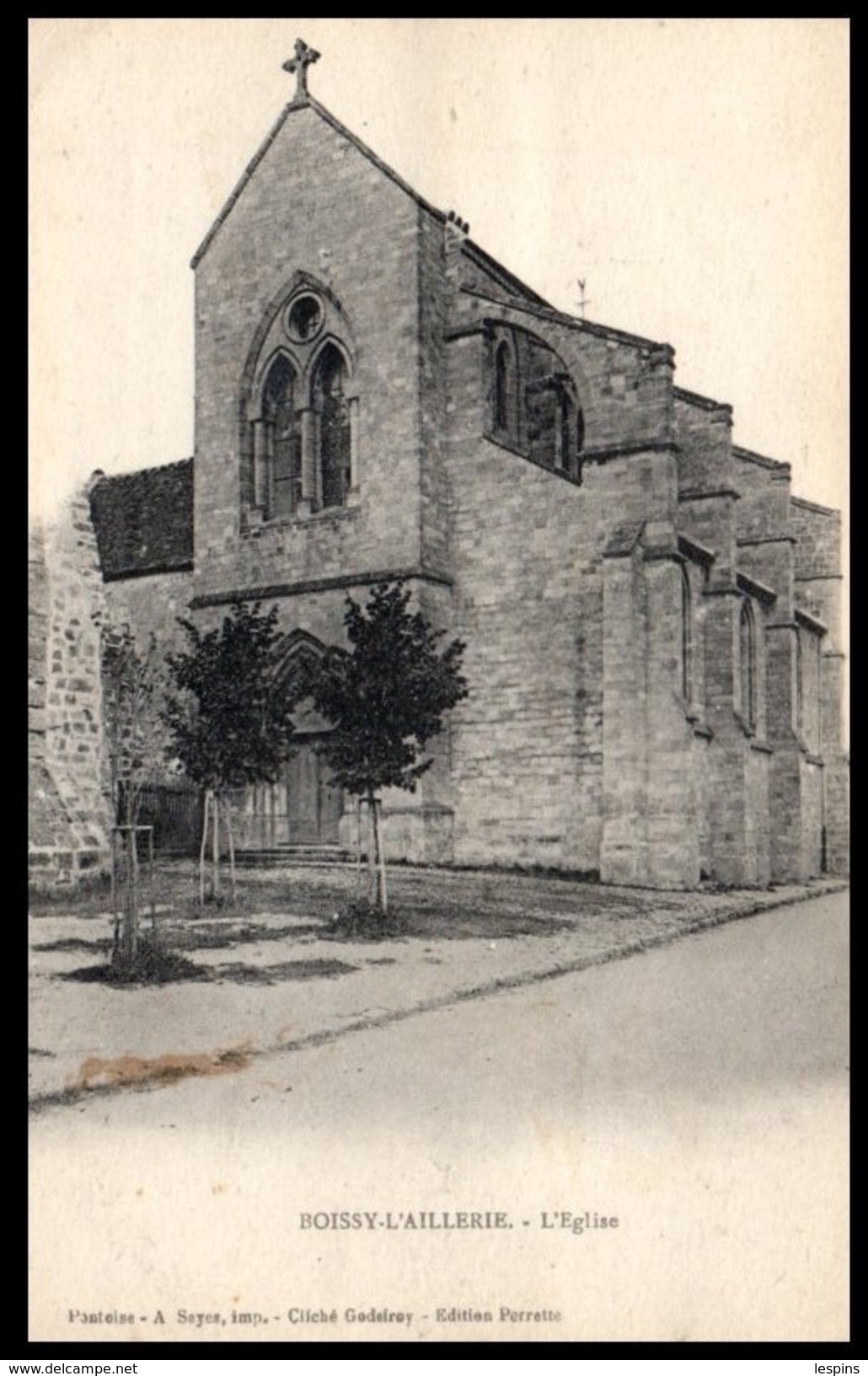 95 - BOISSY L'AILLERIE -- L'Eglise