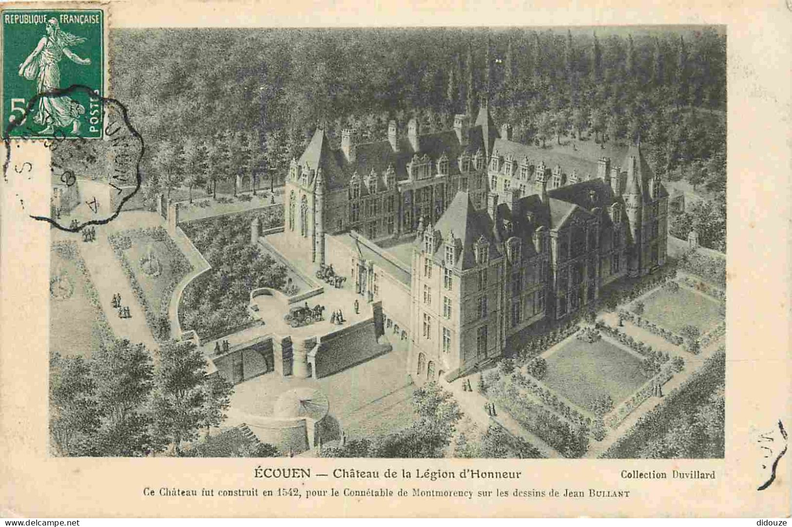 95 - Ecouen - Château de la Légion d'Honneur - CPA - Voir Scans Recto-Verso