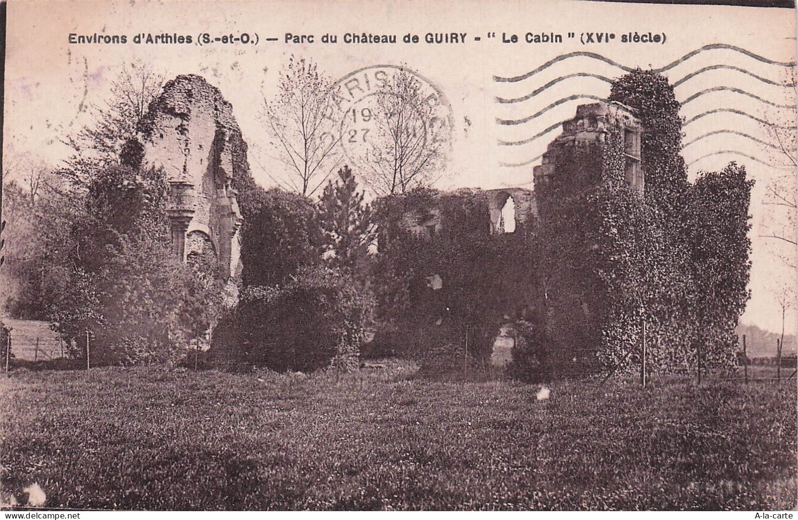 95 GUIRY EN VEXIN PARC DU CHATEAU DE GUIRY LE CABIN