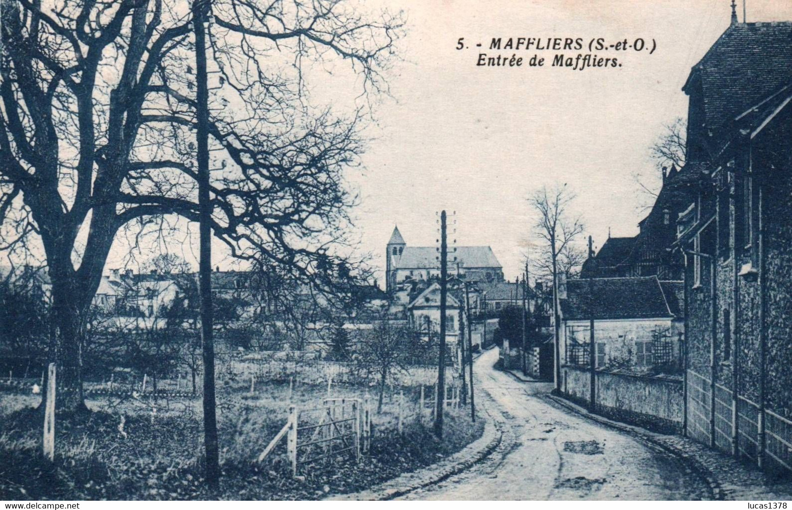 95 / MAFFLIERS / ENTREE DES MAFFLIERS