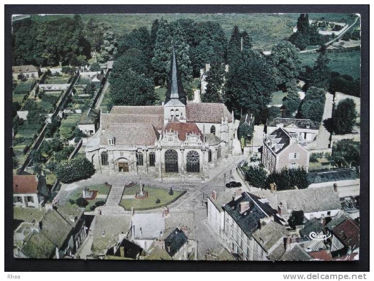 95 Magny-en-Vexin vue aerienne eglise    D95D  K95355K  C95355C RH024835