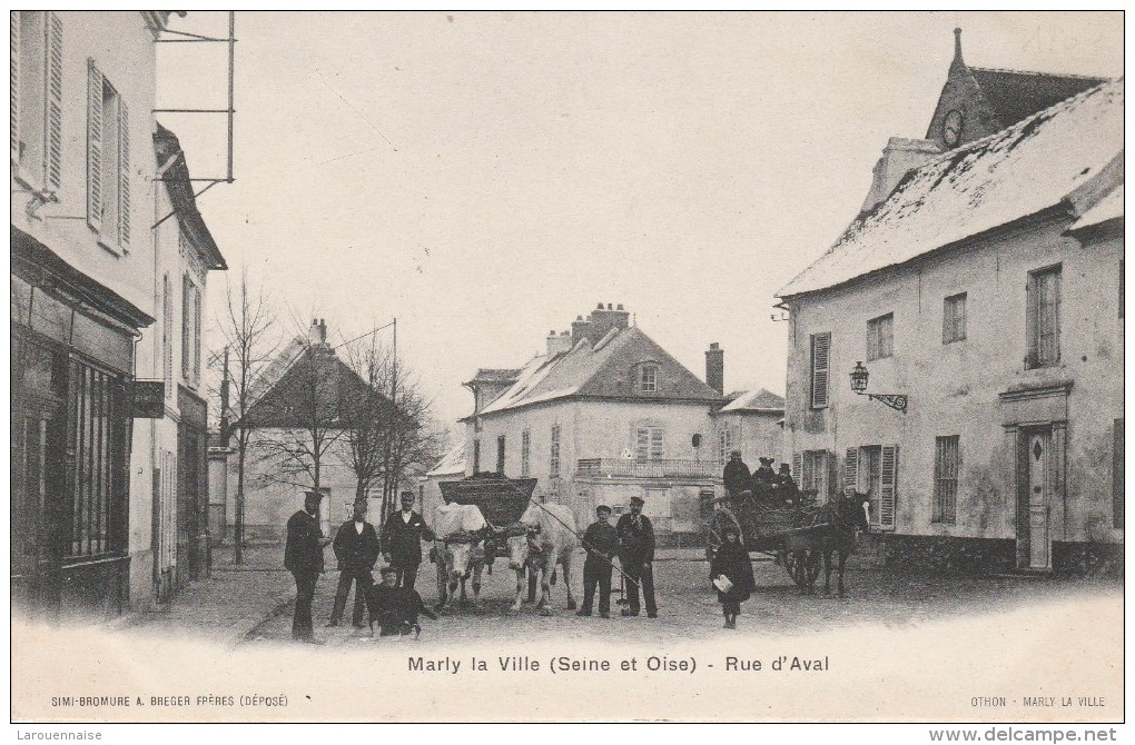 95 - MARLY LA VILLE - Rue d'Aval