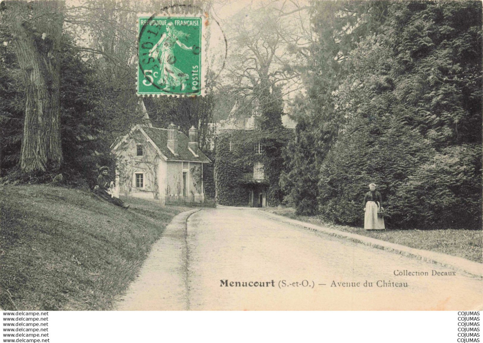 95 - MENUCOURT  - S25753 -  Avenue du Château