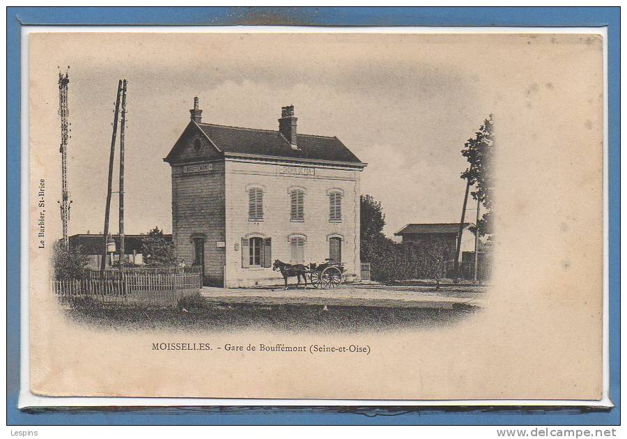 95 - MOISSELLES --  Gare de Bouffémont