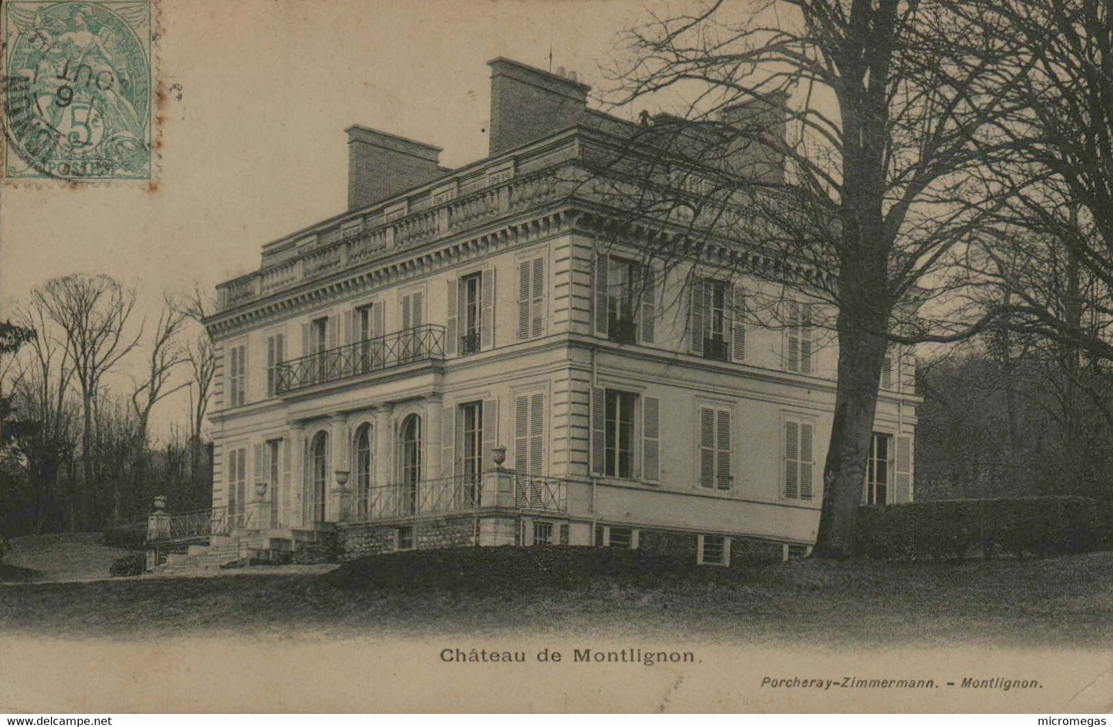 95 - MONTLIGNON - Château de Montlignon