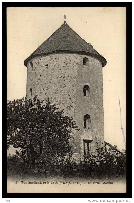 95 Montmélian Luzarches moulin a vent D95D K95352K C95352C RH091022